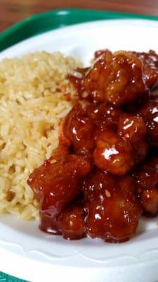 Tokyo chicken with fried rice