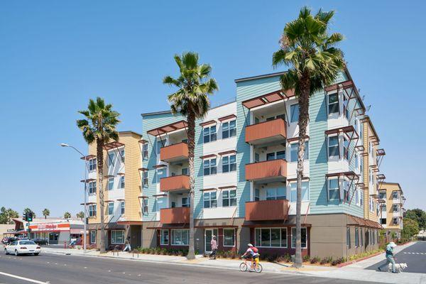 Twenty-five of the Laguna Commons housing development's 64 units in Fremont are set aside for veterans.