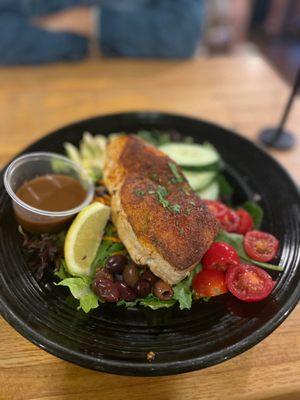 House green salad with Opah. So delicious.