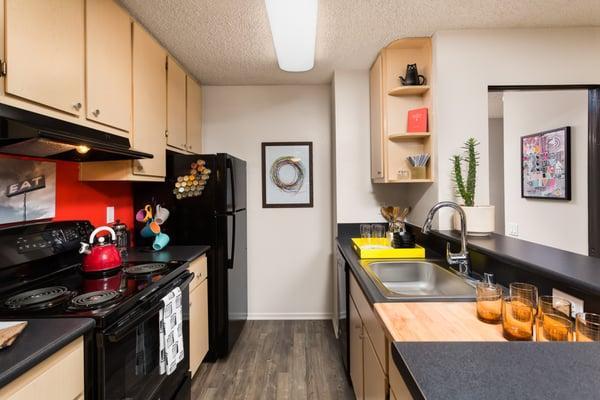 One Bedroom Kitchen