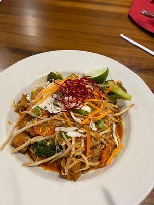 Tofu Pad Thai Lunch