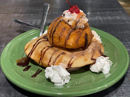 Fried ice cream