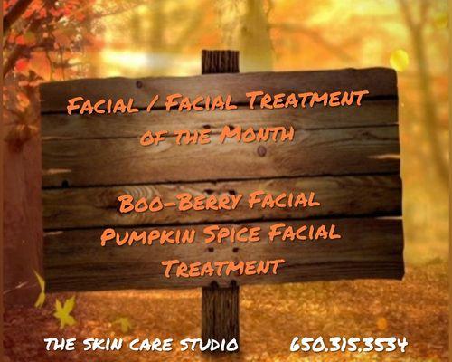 Book your October Facial / Facial Treatment of the Month! Your skin will thank you 3