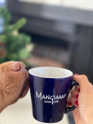 Your Puppies love our Coffees too!