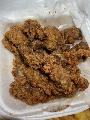 fried 1/2 Side of Gizzards