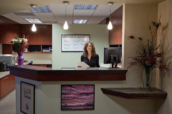 Mary our front desk manager