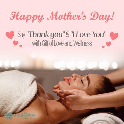 Happy Mothers Day 2021 The Real Heroes of the world are moms! Tell your mom with "Thank you" and "I Love You" with Gift of Love & Wellness