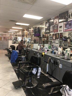 Old school barbershop