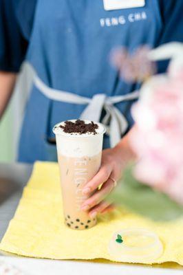 Oreo Cheese Milk Tea