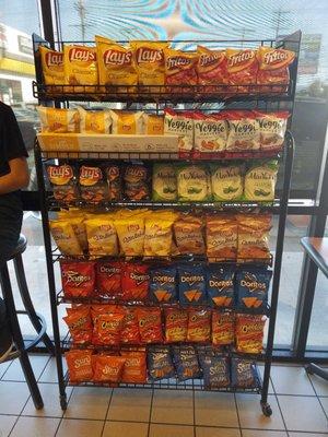 Always stocked with chips! Very attentative to their products!