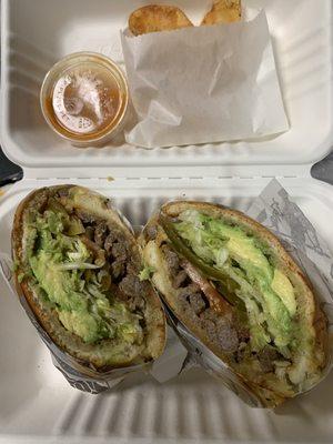 Carne Asada Torta