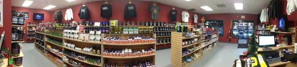 We carry all things fitness related including sports nutrition, vitamins, and fitness accessories!