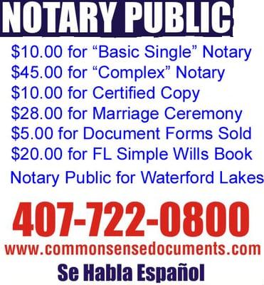 OurWaterfordlakes.com Notary public