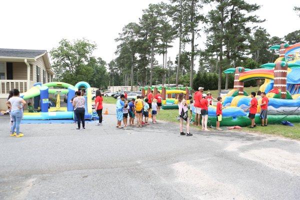 Summer Family Blast for our local community with Eastgate church