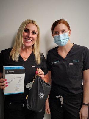 Dr. Toland is the best at Invisalign! Even the Invisalign Reps come to her for their smile transformations!