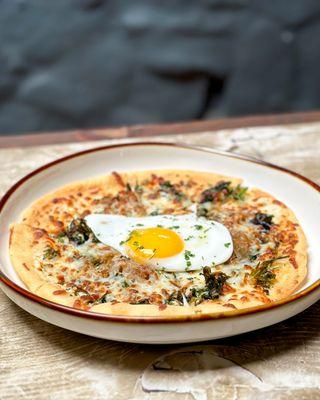 Egg Pizza - Weekend Brunches