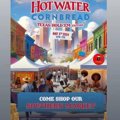 Throwdown Soulfood will be back at the Hot Water Cornbread Southern Festival on May 5th, 2024