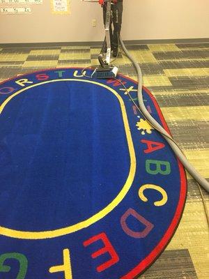 Commercial carpet cleaning