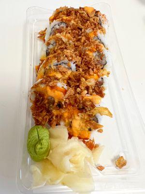 12. Spicy Tuna Crunch Roll