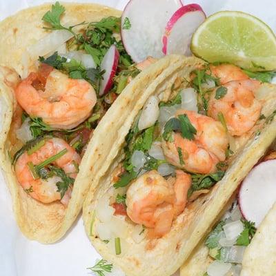 Shrimp Tacos: Coco Bongo