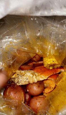 Customized seafood boil