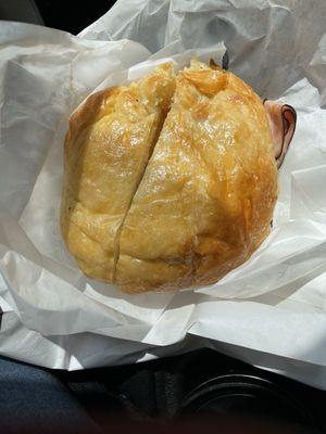 Ham and cheese croissant