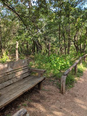 Next to Salado Creek Overlook.