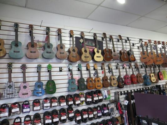 Largest selection of Ukuleles on Long Island!