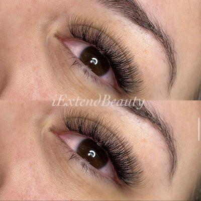 Beautiful volume lashes