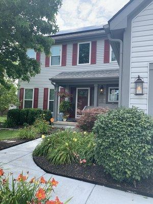 Beautiful Replacement Windows and Entry Door!