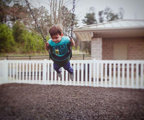 Toddler / baby swings in the 2-5 lot