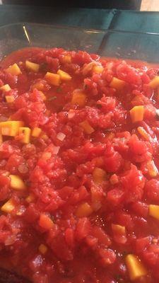 Fresh Mango Habanero Salsa