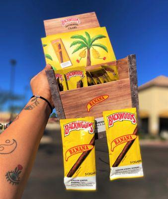 Banana Backwoods. 5 pack and Singles