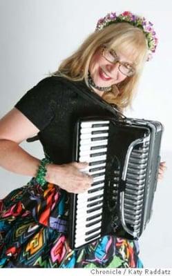 Big Lou's polka music is an important part of the "Oaktoberfest in the Dimond".