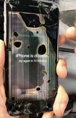 We repair The worst condition Broken Screens!