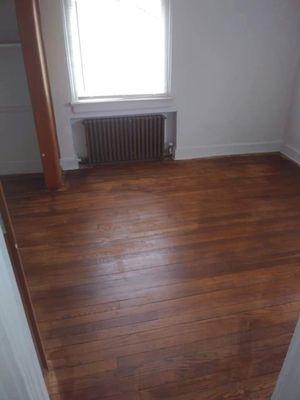 After Restoring/refinishing hard wood floors