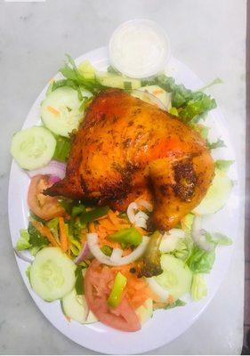 Baked chicken salad