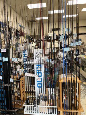 Great selection of rods