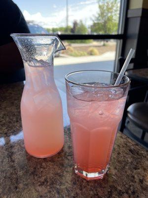 Huckleberry lemonade