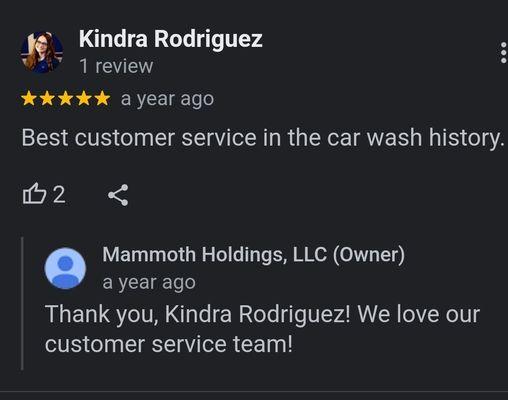 Customer service supervisor for PureMagic parent company writing reviews for herself.