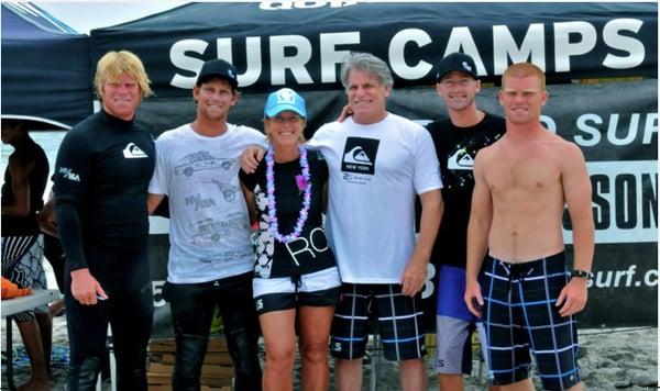 The Skudin Family has been teaching surf for over 30 years.  Family owned and family run.  Learn from the professionals.