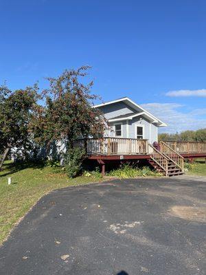 Cabin #6 , more apple trees!