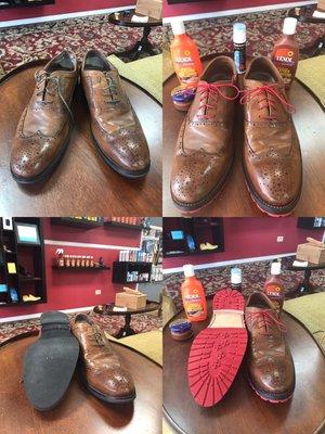 Customized shoes per customers design