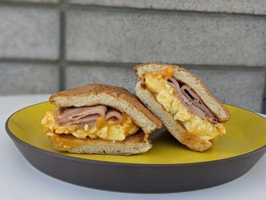 Basic with Ham, Egg and Cheese