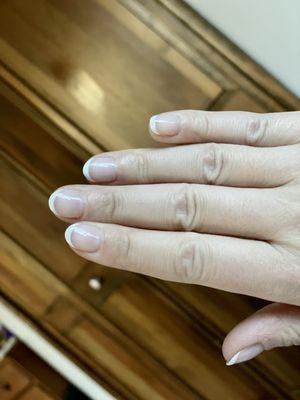 French Gel Manicure