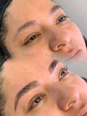 Brow lamination & lash lifting