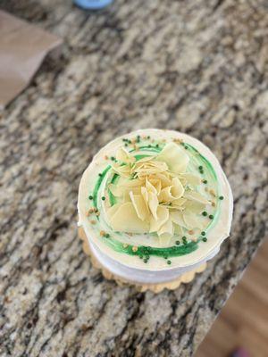 Peppermint Bon Bon- St. Patrick's Day edition small cake