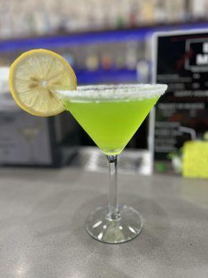 Green apple martini