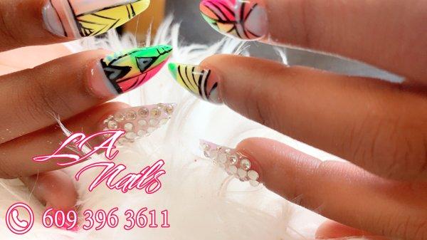 Manicure Design at LA Nails - Nail salon in Ewing NJ 08618