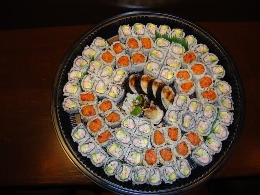 rolls party tray